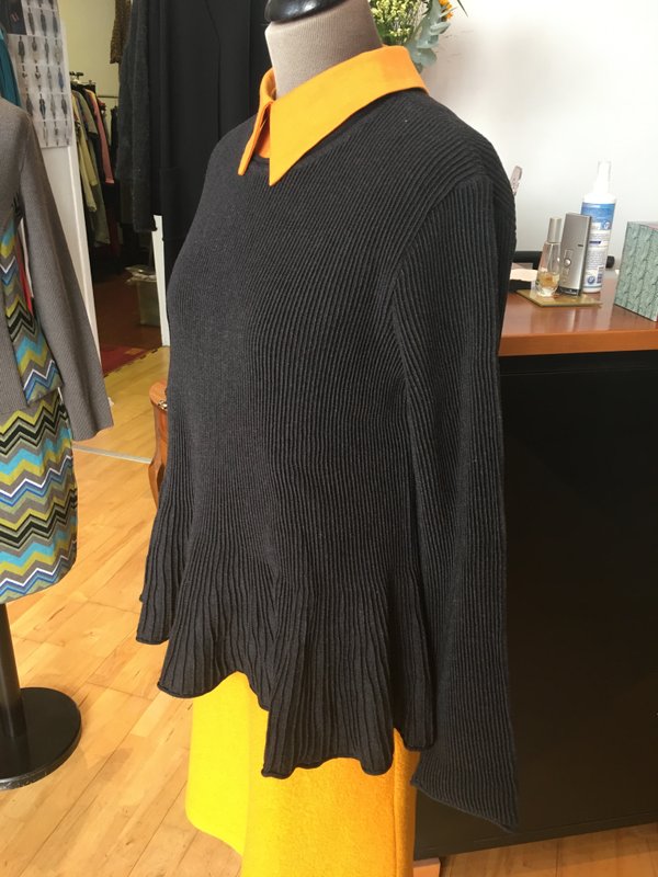 Pullover mit Schößchen von Hannes Roether